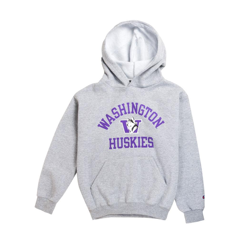 Champion Kids Purple W Dawgs Hoodie