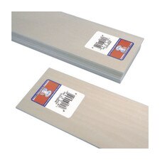 1/8" x 3" x 24" Basswood