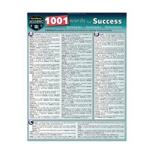 1001 Words for Success - Synonyms Antonyms & Homonyms Bar Chart