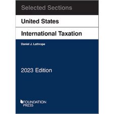 2023 Selected Sections on United States International Taxation