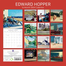 2024 Edward Hopper Wall Calendar