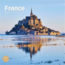 2024 France Wall Calendar