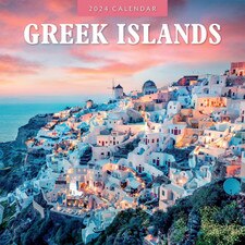 2024 Greek Islands Wall Calendar