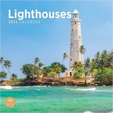 2024 Lighthouses Wall Calendar