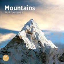 2024 Mountains Wall Calendar
