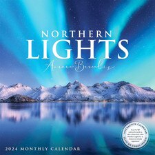 2024 Northern Lights INTERACTIVE Wall Calendar