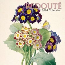 2024 Redouté Wall Calendar