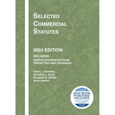 2024 Selected Commercial Statutes