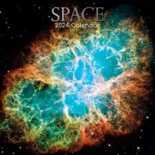 2024 Space Wall Calendar