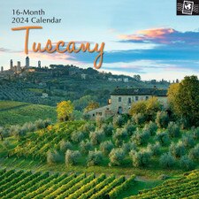 2024 Tuscany Wall Calendar