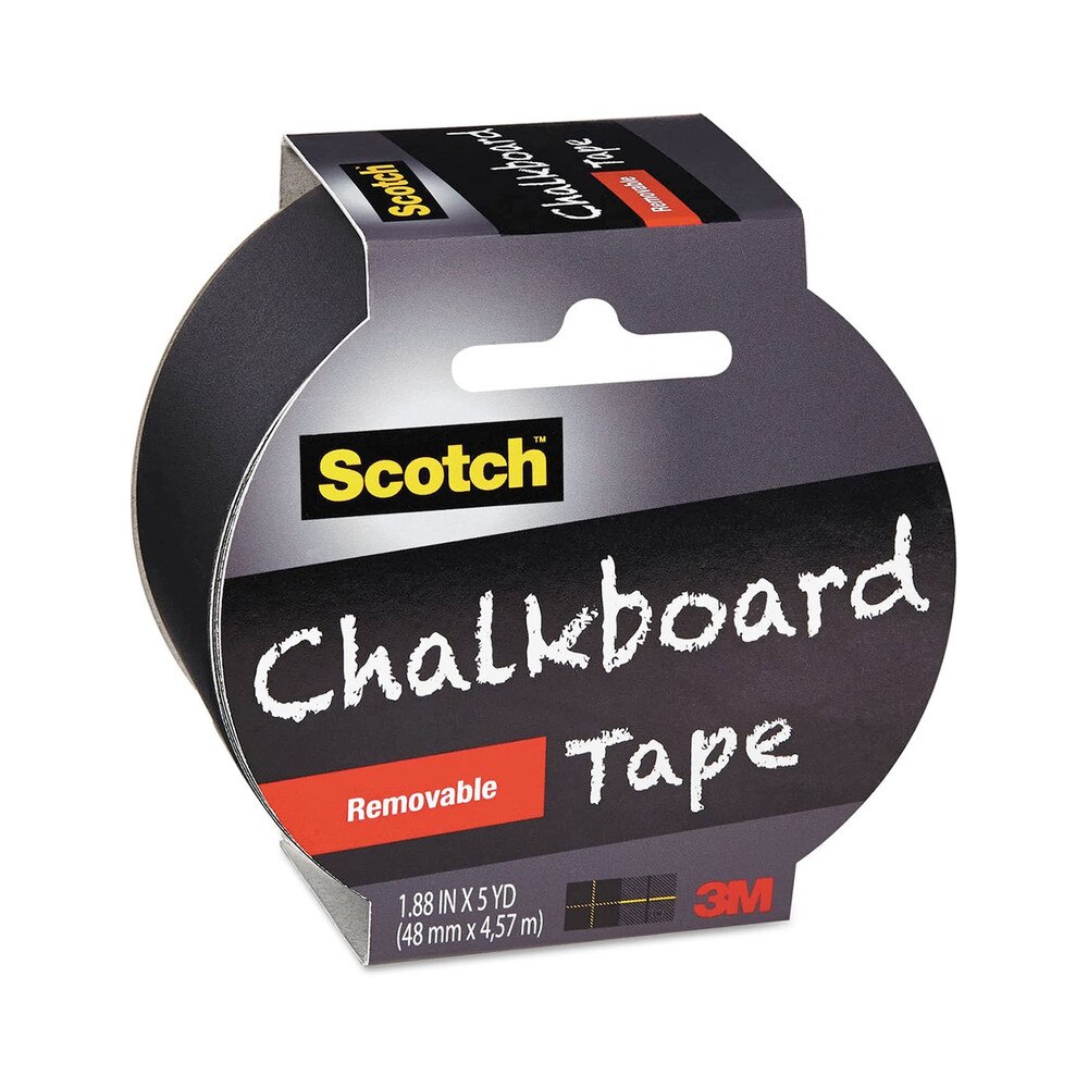 3M Scotch 1.88"x5yd Chalkboard Removable Tape