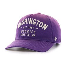 47 Brand Men's Dusted Purple Washington Huskies Laramie Hitch Snapback Hat