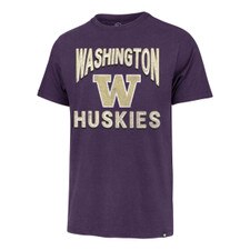 47 Brand Men's Washington W Huskies Fan Out Franklin Tee