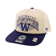 47 Brand Two Tone Washington Huskies Pomona Rope Hitch Snapback Hat