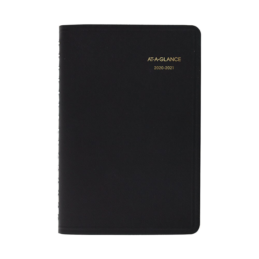 At A Glance 2020 2021 Black Academic Daily Appointment Planner