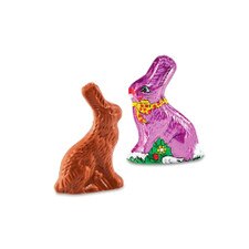 Abdallah Solid Milk Chocolate Foiled Rabbit 2oz