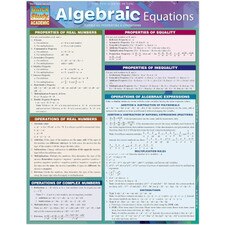 Algebraic Equations Bar Charts