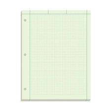 Ampad Greentint 5x5 Quad Engineering Computation Pad 200ct
