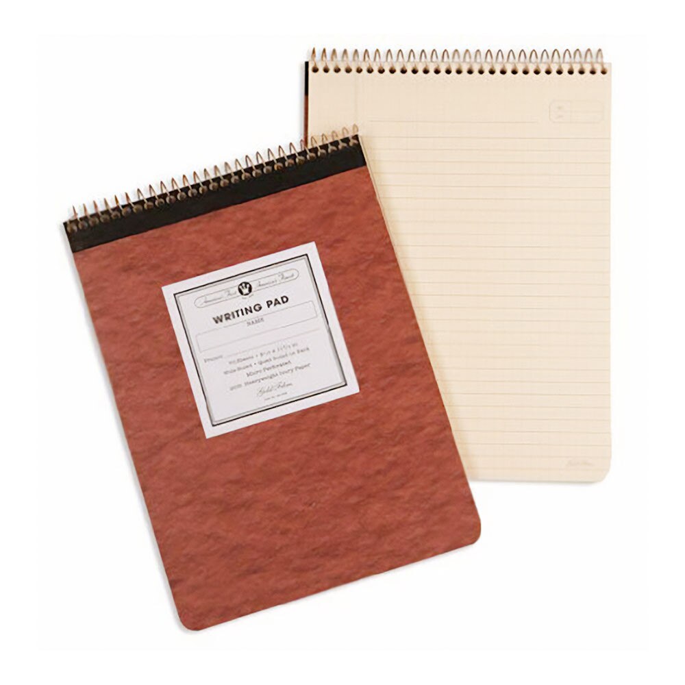 Ampad Ivory Gold Fibre 8.5"x11.75" Medium Top Spiral 70ct