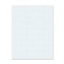 Ampad White 4x4 Quad Ruled Pad 50ct
