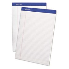 Ampad White Narrow Ruled Evidence Pad 50ct