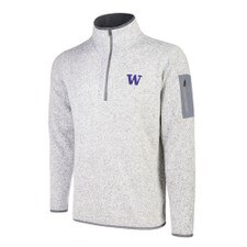 Antigua Men's W Fortune Quarter-zip Pullover