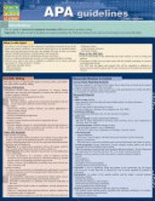 APA/MLA Guidelines Bar Chart