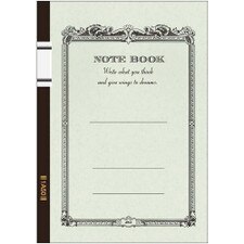 Apica Green A4 7mm Ruled Stapled Notebook 50ct