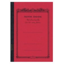 Apica Red 5.8" x 8.2" Lined Notebook