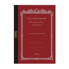 Apica Red Premium CD 5mm Grid A5 Notebook 96 Count
