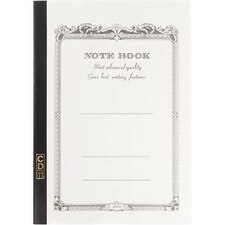 Apica White 5.8" x 8.2" Lined Notebook