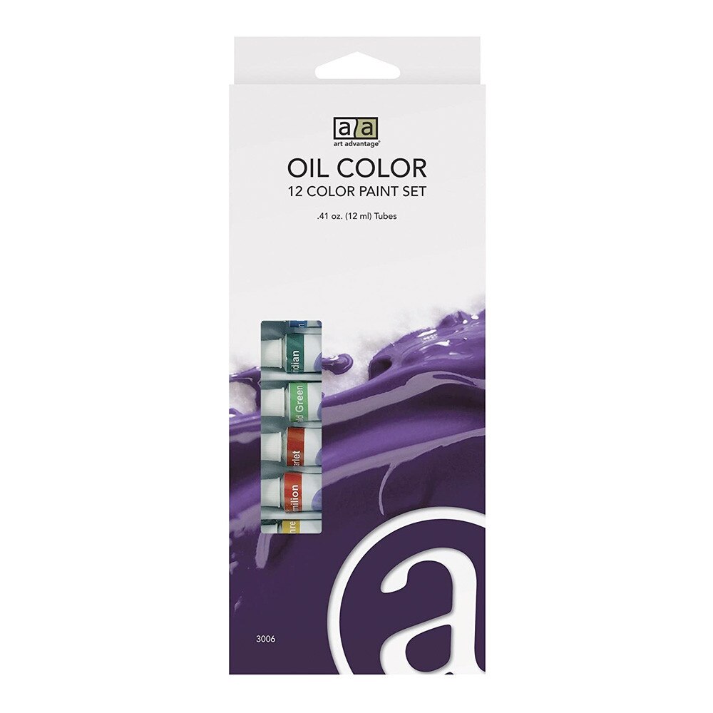 Art Advantage Oil Color Set-12ct