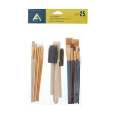 Art Alternatives Bag-O-Brushes 25 piece