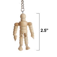 Art Alternatives Micro Manikin Keychain