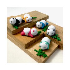 BC Mini IWAKO Baby Panda Eraser