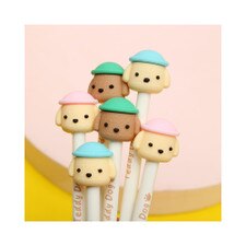 BC Mini Teddy Dog Retractable Gel Pen