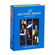 Basquiat Horn Players 500 Piece Book Puzzle