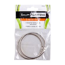 Baumgartens 2" Book Rings 2 Count