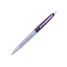 Bic Silver Clip Purple U of W Clic Retractable Ballpoint Pen