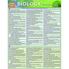 Biology Terminology Bar Chart