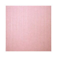 Black Ink Ridged Pink 12" x 12" Embossed Paper