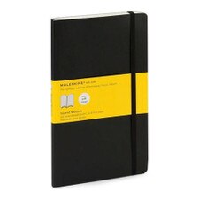 Black Large Squared Soft C105626 Overlook Press Classic Notebook