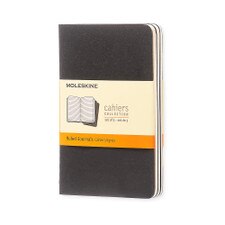 Black Pocket Ruled Cashier Journal
