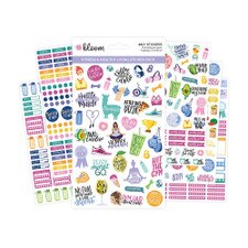 Bloom Fitness Sticker Pack 6 Count
