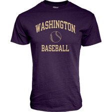 Blue 84 Unisex Washington Huskies Baseball Tee
