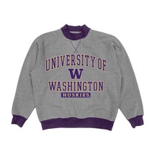 Blue 84 Unisex Washington Huskies UW Mockneck Crew