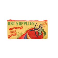 Blue Q Art Supplies Pencil Case