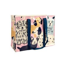 Blue Q Happy Dogs Shoulder Tote