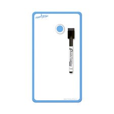 Board Dudes 5.5"x10" Plastic Frame Magnetic Dry Erase Board
