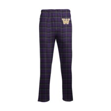 Boxercraft Men's Washington Huskies McIntosh Plaid Flannel Pant